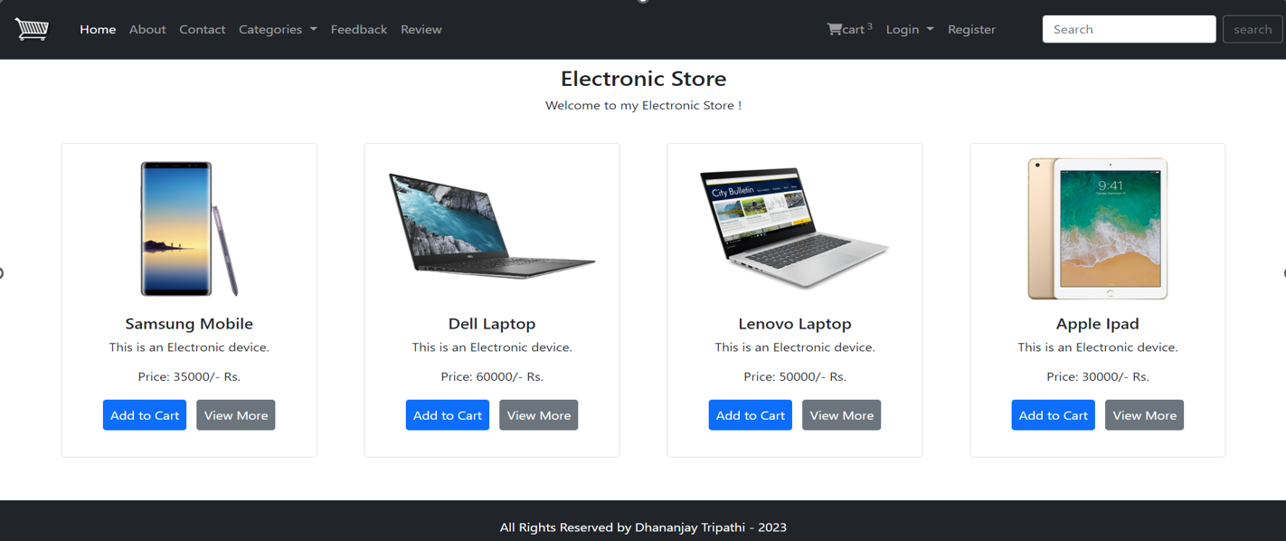 portfolio item